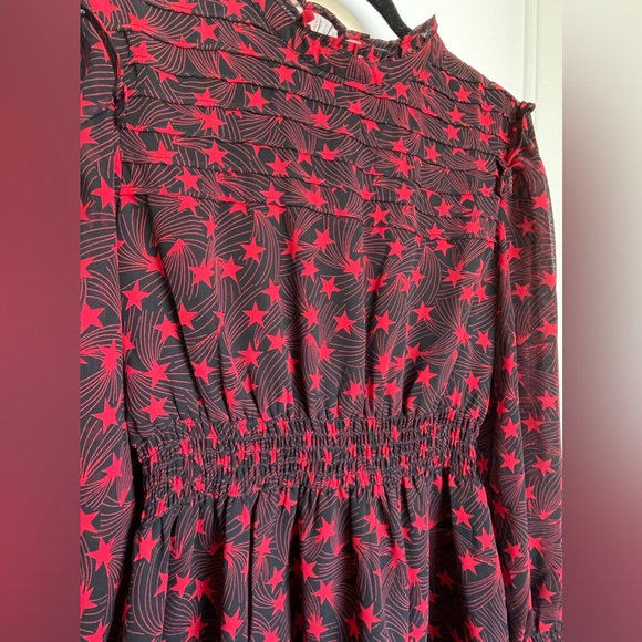 Stacey Solomon's Star Print Topshop Babydoll Dress - Picture 4 of 8